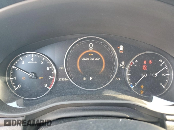 2021 Mazda 3 2.0 with VIN JM1BPAA73M1334402, listed as a Copart auction lot 79271134 with 27,338 mi miles and Salvage Title. Bid and sale history available at DreamBid. Image 9.