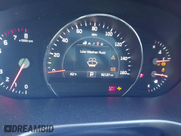 2017 Kia Sorento EX with VIN 5XYPH4A13HG278046, listed as a IAAI auction lot 41542435 with 92,137 mi miles and . Bid and sale history available at DreamBid. Image 7.