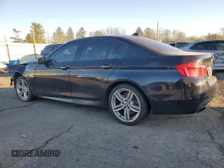 2013 BMW 5 Series 550i with VIN WBAFR9C5XDD226635, listed as a Copart auction lot 43768455 with 72,317 mi miles and Salvage Title. Bid and sale history available at DreamBid. Image 2.