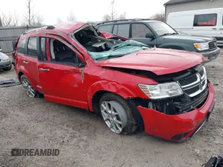 2014 Dodge Journey Limited with VIN 3C4PDDDG7ET185644, listed as a IAAI auction lot 41478679 with 174,195 mi miles and . Bid and sale history available at carsss.com. Image 1.