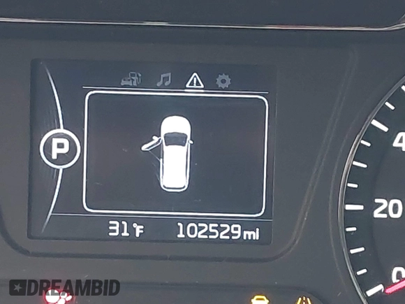 2016 Kia Sorento LX with VIN 5XYPGDA35GG053887, listed as a IAAI auction lot 41509800 with 102,529 mi miles. Bid and sale history available at carsss.com. Image 15.