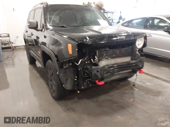 2018 Jeep Renegade Trailhawk z VIN ZACCJBCB7JPH91187, wystawiony jako IAAI lot #41984322 z przebiegiem 72 881 mil mil oraz . Historia ofert i sprzedaży dostępna na DreamBid. Obrazek 6.