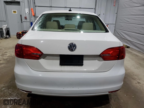 2013 Volkswagen Jetta Sedan SE w/Convenience/Sunroof with VIN 3VWBP7AJ6DM424612, listed as a Copart auction lot 48241275 with 124,177 mi miles and Salvage Title. Bid and sale history available at carsss.com. Image 6.