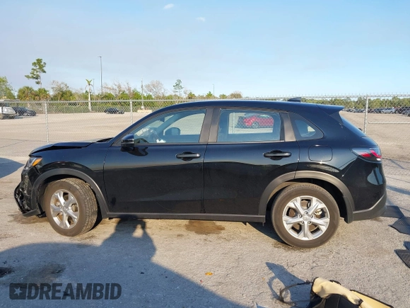 2024 Honda HR-V LX with VIN 3CZRZ1H39RM756514, listed as a IAAI auction lot 41530795 with 10,013 mi miles. Bid and sale history available at carsss.com. Image 14.