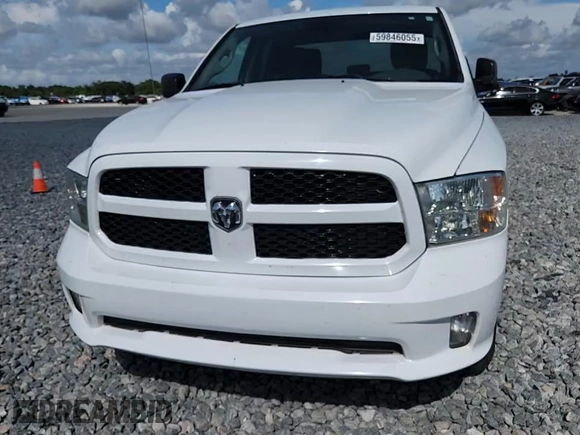 2014 Ram 1500 Express with VIN 1C6RR7FT3ES197188, listed as a Copart auction lot 59846055 with 132,054 mi miles and Salvage title. Bid and sale history available at DreamBid. Image 14.