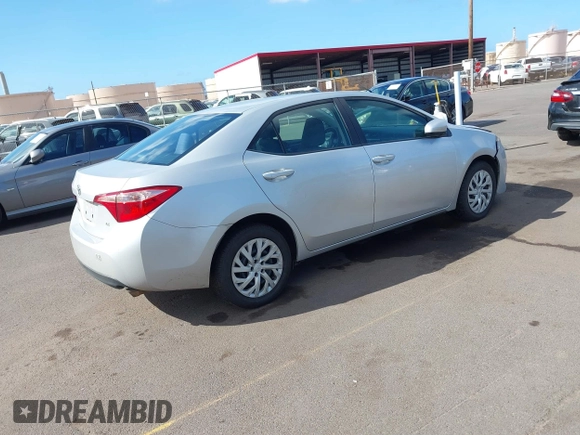 2019 Toyota Corolla L with VIN 5YFBURHE8KP904642, listed as a IAAI auction lot 41760468 with 45,814 mi miles. Bid and sale history available at carsss.com. Image 4.