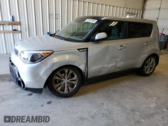 2016 Kia Soul + with VIN KNDJP3A56G7845772, listed as a Copart auction lot 52425285 with 86,274 mi miles and Salvage Title. Bid and sale history available at carsss.com. Image 1.