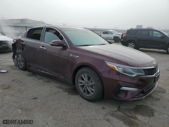 2020 Kia Optima SE with VIN 5XXGT4L31LG403653, listed as a Copart auction lot 83955524 with 65,990 mi miles and Salvage Title. Bid and sale history available at carsss.com. Image 4.