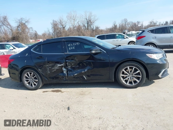 2020 Acura TLX w/Technology Pkg with VIN 19UUB1F50LA011455, listed as a IAAI auction lot 41708297 with 108,363 mi miles. Bid and sale history available at carsss.com. Image 13.
