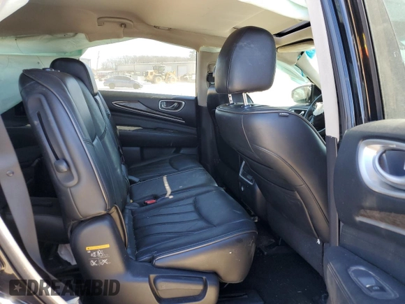 2014 Infiniti QX60 with VIN 5N1AL0MN3EC515836, listed as a Copart auction lot 46656265 with 0 mi miles and Salvage Title. Bid and sale history available at carsss.com. Image 10.