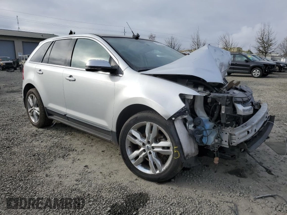 2014 Ford Edge Limited with VIN 2FMDK3K95EBA90482, listed as a Copart auction lot 43165415 with 142,917 mi miles and Salvage Title. Bid and sale history available at carsss.com. Image 4.