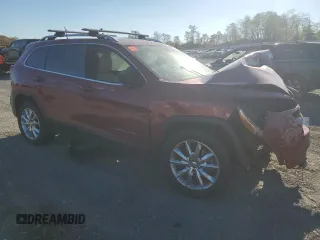 2016 Jeep Cherokee Limited z VIN 1C4PJMDS6GW169879, wystawiony jako Copart lot #76612964 z przebiegiem Nie podano mil oraz Szkoda całkowita • Salvage title. Historia ofert i sprzedaży dostępna na DreamBid. Obrazek 4.