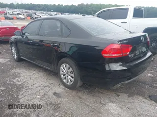 2012 Volkswagen Passat S with VIN 1VWAP7A35CC070143, listed as a IAAI auction lot 42496169 with 188,365 mi miles and . Bid and sale history available at DreamBid. Image 3.
