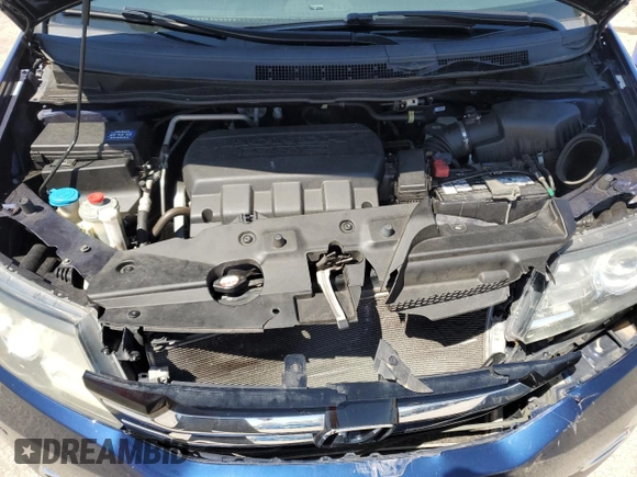 2014 Honda Odyssey Touring with VIN 5FNRL5H96EB068651, listed as a Copart auction lot 51649735 with 157,213 mi miles and Salvage title. Bid and sale history available at DreamBid. Image 12.