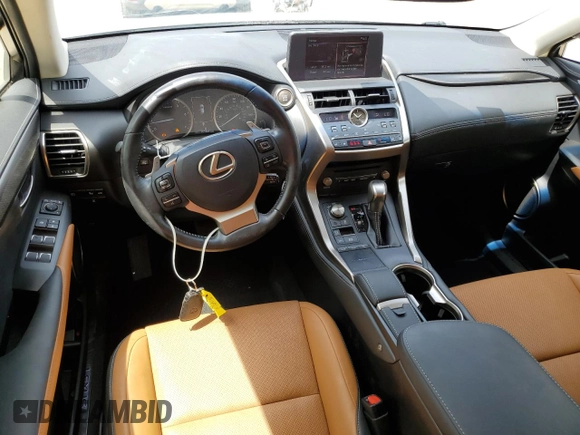 2019 Lexus NX 300 with VIN JTJBARBZ8K2187451, listed as a Copart auction lot 54992165 with 101,846 mi miles and Salvage Title. Bid and sale history available at DreamBid. Image 8.