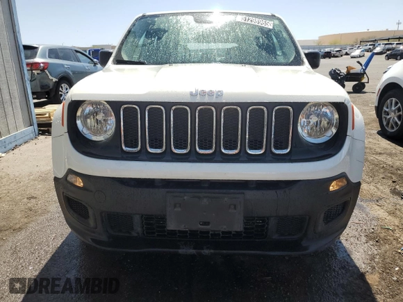 2017 Jeep Renegade Sport with VIN ZACCJAAH6HPF74791, listed as a Copart auction lot 51298965 with 78,944 mi miles and Clean Title. Bid and sale history available at DreamBid. Image 5.