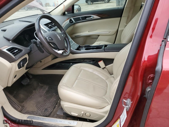 2015 Lincoln MKZ with VIN 3LN6L2JK4FR617273, listed as a Copart auction lot 49673915 with 134,224 mi miles and Salvage Title. Bid and sale history available at carsss.com. Image 7.