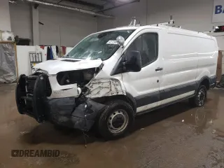 2016 Ford Transit Cargo with VIN 1FTYR1ZM3GKB06994, listed as a Copart auction lot 43772465 with 254,226 mi miles and Salvage Title. Bid and sale history available at carsss.com. Image 1.