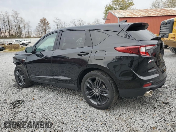 2022 Acura RDX w/A-Spec Package with VIN 5J8TC2H62NL008830, listed as a Copart auction lot 77151874 with 16,267 mi miles and Salvage Title. Bid and sale history available at carsss.com. Image 2.