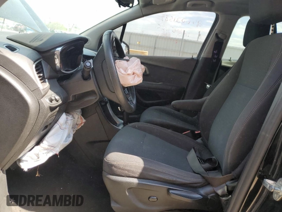 2020 Chevrolet Trax LS with VIN 3GNCJKSB3LL119230, listed as a Copart auction lot 53852445 with 186,619 mi miles and Salvage title. Bid and sale history available at DreamBid. Image 7.