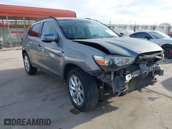 2015 Mitsubishi Outlander GT with VIN 4A4AP4AW4FE035266, listed as a IAAI auction lot 41461853 with 154,298 mi miles and . Bid and sale history available at DreamBid. Image 1.