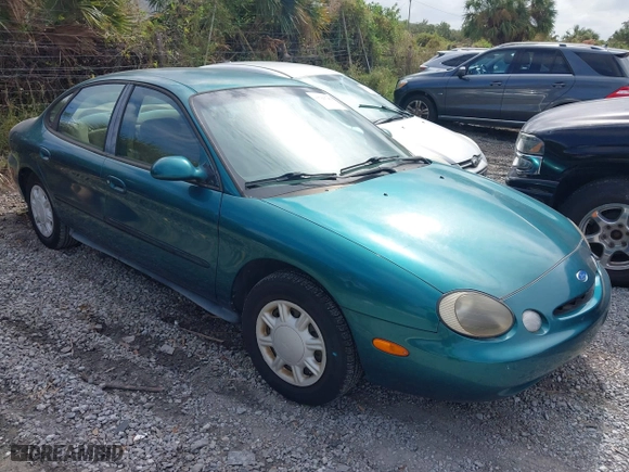 1997 Ford Taurus GL with VIN 1FALP52U8VA147714, listed as a IAAI auction lot 40781743 with 57,823 mi miles. Bid and sale history available at carsss.com. Image 1.