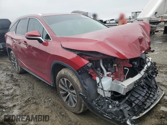 2022 Lexus RX 350L with VIN JTJHZKFA4N2040501, listed as a Copart auction lot 88469235 with 5,793 mi miles and Salvage title. Bid and sale history available at DreamBid. Image 4.