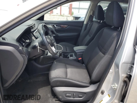 2017 Nissan Rogue SV with VIN KNMAT2MV7HP618108, listed as a Copart auction lot 61902555 with 89,737 mi miles and Clean title. Bid and sale history available at DreamBid. Image 7.