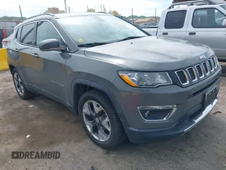 2019 Jeep Compass Limited with VIN 3C4NJCCB8KT777811, listed as a IAAI auction lot 41843686 with 49,284 mi miles and . Bid and sale history available at DreamBid. Image 1.