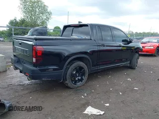 2024 Honda Ridgeline Black Edition with VIN 5FPYK3F86RB030458, listed as a IAAI auction lot 42180255 with 10,513 mi miles and . Bid and sale history available at DreamBid. Image 4.