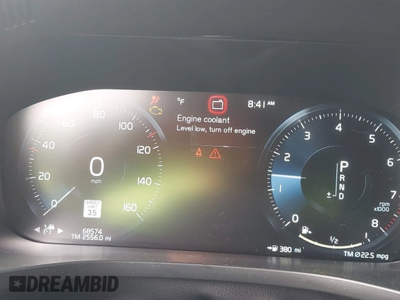 2021 Volvo XC60 Momentum with VIN YV4A22RK8M1696361, listed as a IAAI auction lot 42345602 with 68,574 mi miles and . Bid and sale history available at DreamBid. Image 7.