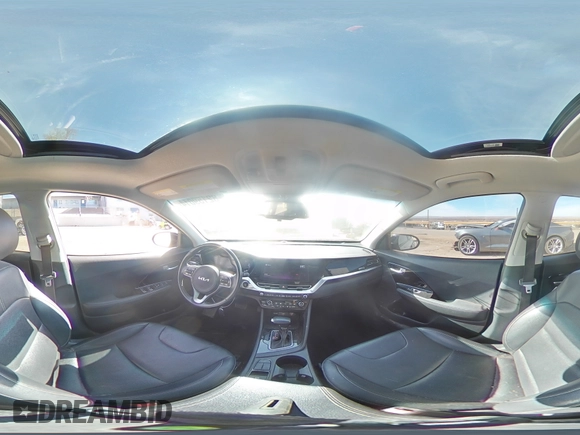 2022 Kia Niro Touring SE with VIN KNDCC3LC9N5532434, listed as a Copart auction lot 82159014 with 37,923 mi miles and Salvage Title. Bid and sale history available at carsss.com. Image 14.