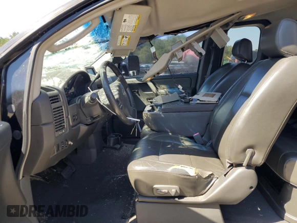 2006 Nissan Titan SE with VIN 1N6BA06B66N517410, listed as a Copart auction lot 75875144 with 347,333 mi miles and Salvage Title. Bid and sale history available at DreamBid. Image 7.
