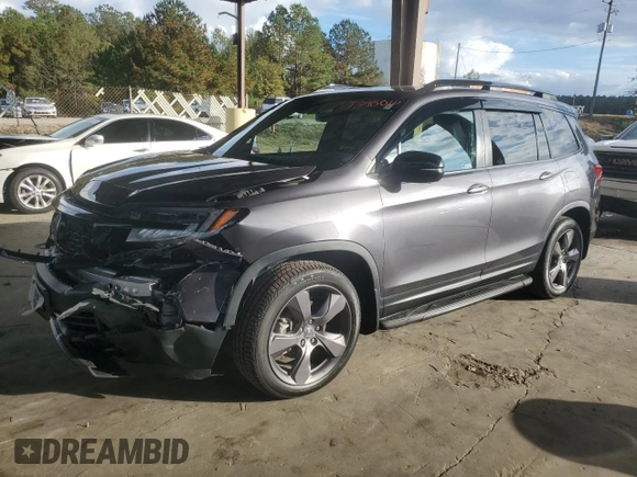 2021 Honda Passport Touring с VIN 5FNYF7H97MB012926, выставлен на аукционе Copart как лот 79346014 с пробегом 59 096 миль миль и Списание • Salvage title. История ставок и продаж доступна на DreamBid. Изображение 1.