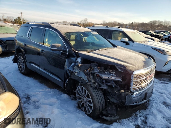 2022 GMC Acadia Denali with VIN 1GKKNXLS5NZ174833, listed as a Copart auction lot 89329985 with 46,675 mi miles and Salvage title. Bid and sale history available at DreamBid. Image 4.