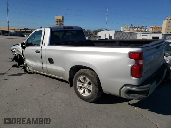 2021 Chevrolet Silverado 1500 Work Truck with VIN 3GCNWAEK6MG362856, listed as a Copart auction lot 85393134 with 57,875 mi miles and Salvage Title. Bid and sale history available at carsss.com. Image 2.