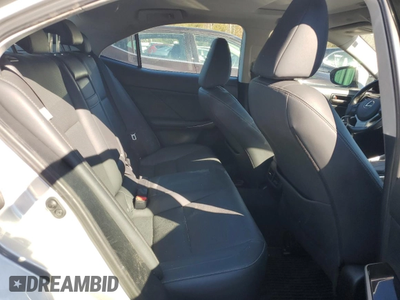 2020 Lexus IS 300 with VIN JTHD81F20L5041484, listed as a Copart auction lot 47020385 with 42,918 mi miles and Salvage title. Bid and sale history available at DreamBid. Image 10.
