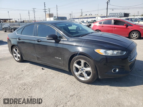 2014 Ford Fusion SE Hybrid with VIN 3FA6P0LUXER296906, listed as a Copart auction lot 62265414 with 135,332 mi miles and Salvage title. Bid and sale history available at DreamBid. Image 4.