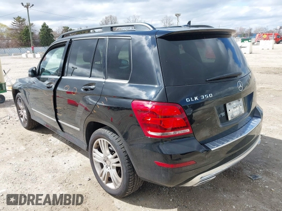 2015 Mercedes-Benz GLK with VIN WDCGG8JB0FG402300, listed as a IAAI auction lot 41969142 with 135,806 mi miles. Bid and sale history available at carsss.com. Image 3.