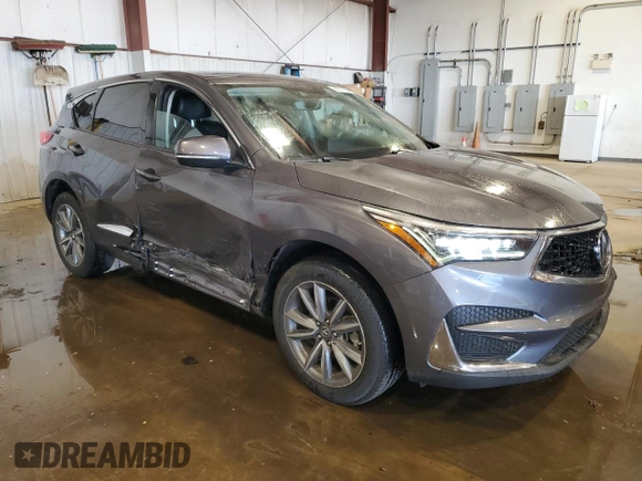2019 Acura RDX Technology with VIN 5J8TC2H53KL013988, listed as a Copart auction lot 55577305 with 67,878 mi miles and Salvage title. Bid and sale history available at DreamBid. Image 4.