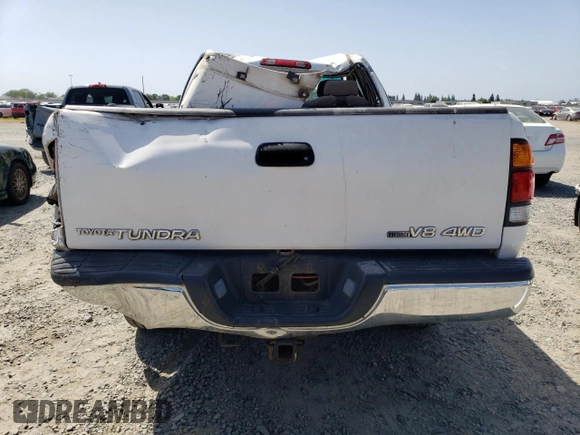 2003 Toyota Tundra SR5 with VIN 5TBBT44163S383754, listed as a Copart auction lot 53965665 with 137,246 mi miles and Salvage Title. Bid and sale history available at DreamBid. Image 6.