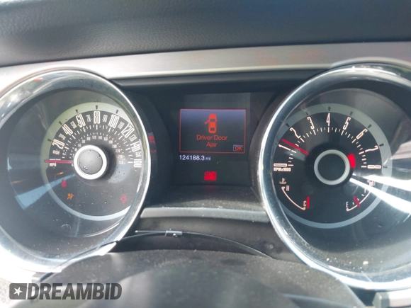 2013 Ford Mustang V6 with VIN 1ZVBP8AMXD5281234, listed as a IAAI auction lot 42260113 with 124,188 mi miles and . Bid and sale history available at DreamBid. Image 7.