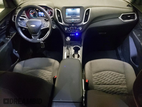 2021 Chevrolet Equinox LT with VIN 3GNAXUEV6MS131290, listed as a Copart auction lot 51341975 with 77,836 mi miles and Salvage Title. Bid and sale history available at DreamBid. Image 8.