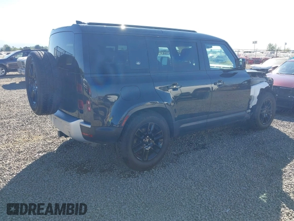 2024 Land Rover Defender S with VIN SALEJ7EX5R2258168, listed as a IAAI auction lot 42837323 with 28,495 mi miles and . Bid and sale history available at DreamBid. Image 4.