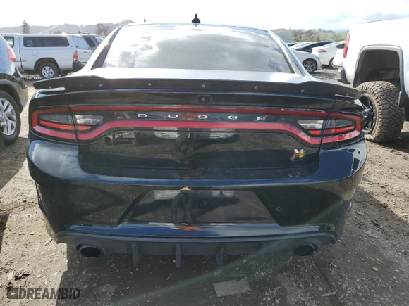 2020 Dodge Charger Scat Pack with VIN 2C3CDXGJ4LH247969, listed as a Copart auction lot 45527845 with 69,817 mi miles and Salvage Title. Bid and sale history available at carsss.com. Image 6.