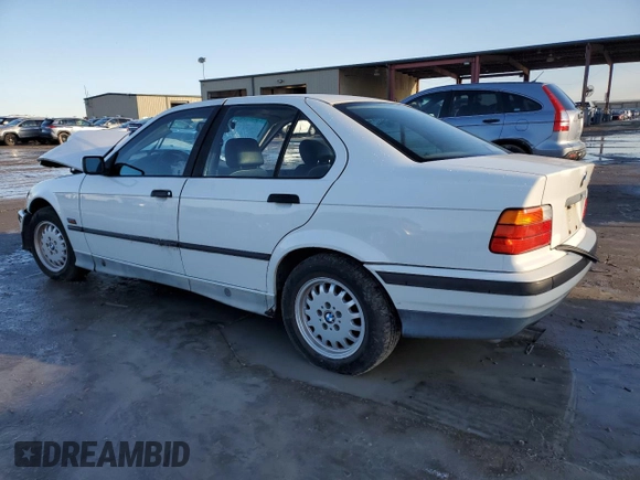 1995 BMW 3 Series 325i with VIN WBACB3327SFE23454, listed as a Copart auction lot 85350054 with 0 mi miles and Salvage Title. Bid and sale history available at carsss.com. Image 2.