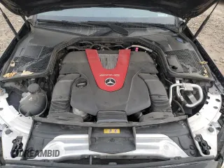 2020 Mercedes-Benz C 43 AMG with VIN 55SWF6EB6LU328288, listed as a Copart auction lot 85975124 with 58,815 mi miles and Salvage Title. Bid and sale history available at carsss.com. Image 11.