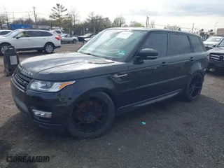 2016 Land Rover Range Rover Sport V6 HSE with VIN SALWR2VF4GA557970, listed as a IAAI auction lot 42024764 with 163,888 mi miles. Bid and sale history available at carsss.com. Image 2.