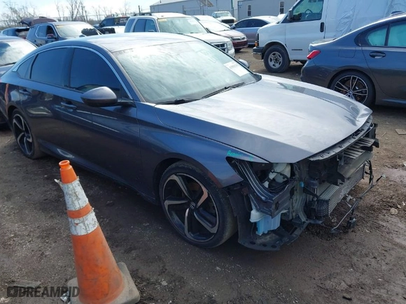 2020 Honda Accord Sedan Sport with VIN 1HGCV1F37LA067846, listed as a IAAI auction lot 41903110 with 82,266 mi miles. Bid and sale history available at carsss.com. Image 1.