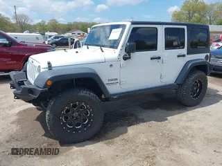 2016 Jeep Wrangler Unlimited Sport z VIN 1C4HJWDG5GL308803, wystawiony jako IAAI lot #42181473 z przebiegiem 41 621 mil mil oraz . Historia ofert i sprzedaży dostępna na DreamBid. Obrazek 2.